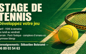 Stage vacances de la Toussaint 2026