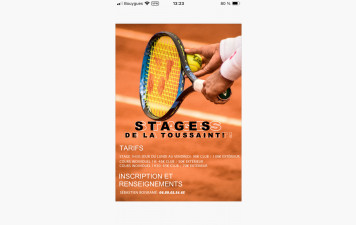 Stage pendant les vacances de la Toussaint 2025