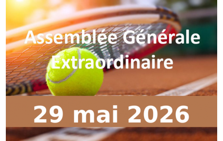 Assemblée Générale Extraordinaire 2026